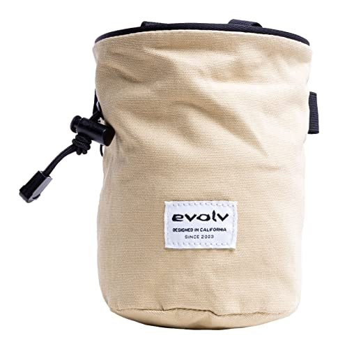 Canvas Chalk Bag, Unisex - Evolv, Farbe:1000-TAN, Größe:Uni von Evolv