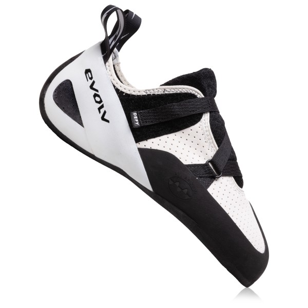 Evolv - Defy - Kletterschuhe Gr 39,5 weiß/schwarz/grau von Evolv