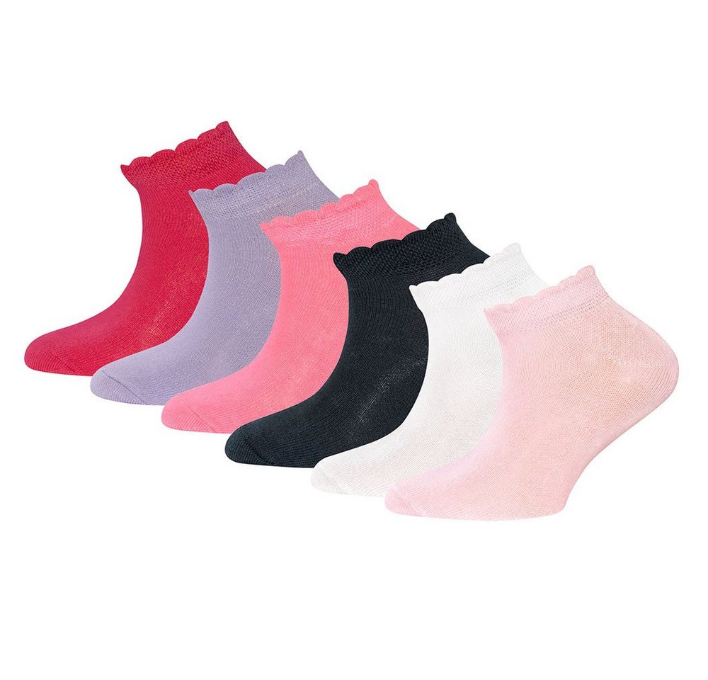 Ewers Sneakersocken Sneaker Socken Uni (6-Paar) von Ewers