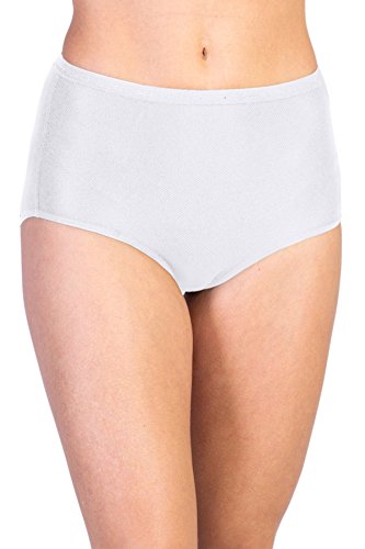ExOfficio Give-N-Go Damen Unterhose, voll geschnitten, Weiß, S von ExOfficio