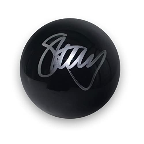 Exclusive Memorabilia Schwarzer Snookerball signiert von Stephen Hendry von Exclusive Memorabilia