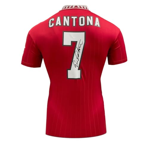 Exclusive Memorabilia Von Eric Cantona signiertes Trikot von Manchester United von Exclusive Memorabilia