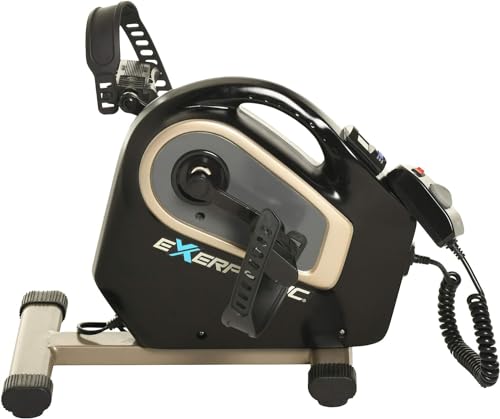 Exerpeutic 2000 Mini-Heimtrainer, motorisiert, elektrisch, für Beine und Arme, sehr leicht von EXERPEUTIC