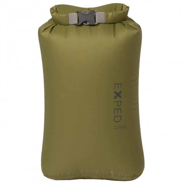 Exped - Fold Drybag - Packsack Gr 3 l - XS oliv von Exped