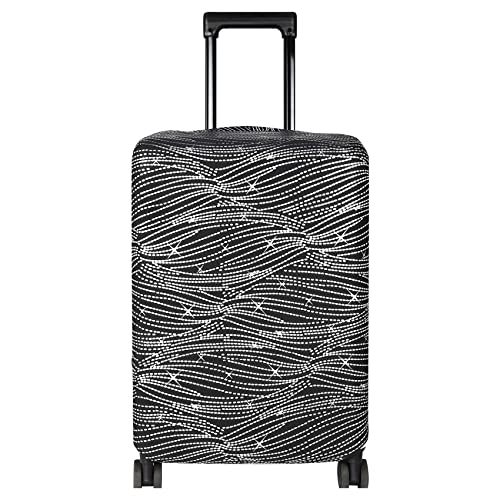 Explore Land Reisegepäckabdeckung, Koffer-Schutz, passend für 45,7-81,3 cm Gepäck, Glänzender Stern, XL(31-32 inch Luggage), Bunt von Explore Land