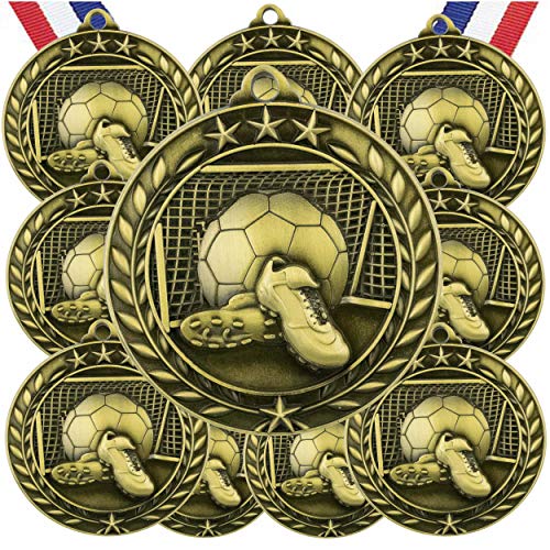 WAMG-960 Goldmedaillen, Pokal mit Halsbändern, 10 Stück von Express Medals