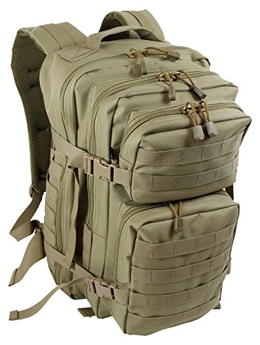 Extrem Großer Rucksack 50 Liter Backpack Outdoor Robuster Multifunktions Military Rucksack für Backpacker Farbe Camel von Extrem