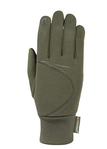 Extremites Herren Sticky Power Liner Handschuh, Khaki, Größe S von Extremities