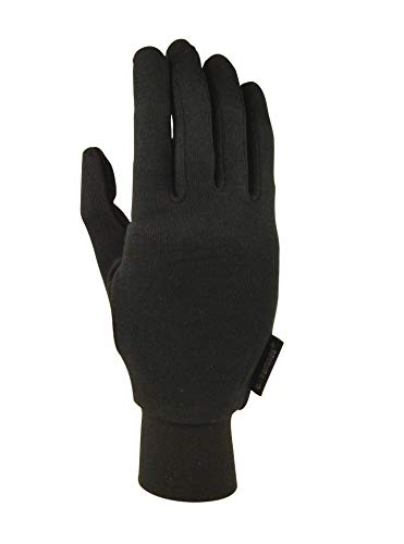 Extremites Silk Liner Handschuh L Schwarz von Extremities