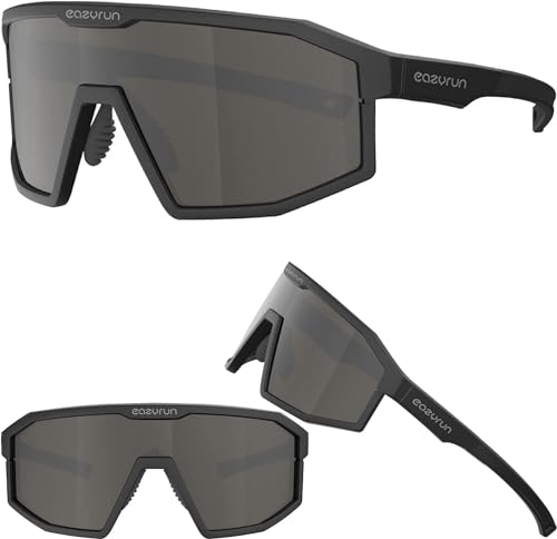 Eye Am Fahrradbrille/Sportbrille für Damen & Herren - Sonnenbrille für Sport, Laufen, MTB & Outdoor Modell: EAZYRUN (F23A) von Eye Am