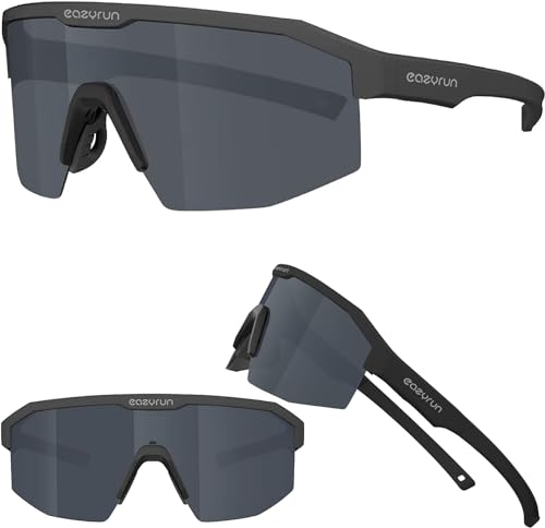 Eye Am Fahrradbrille/Sportbrille für Damen & Herren - Sonnenbrille für Sport, Laufen, MTB & Outdoor Modell: EAZYRUN (F24D) von Eye Am