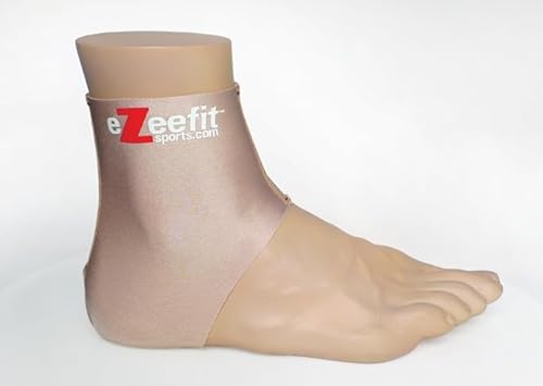 Ankle Bootie-Tan, hautfarben (ultrathin, Gr. XL 45-47) von Ezeefit