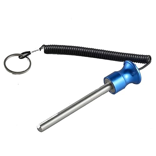 Ezweiji Gewicht Stapel Pin, Gym Universal Magnetic Ersatz Zifferblatt Locking Pins korrosionsbeständig für Fitnessgeräte Pin Training(blau) von Ezweiji