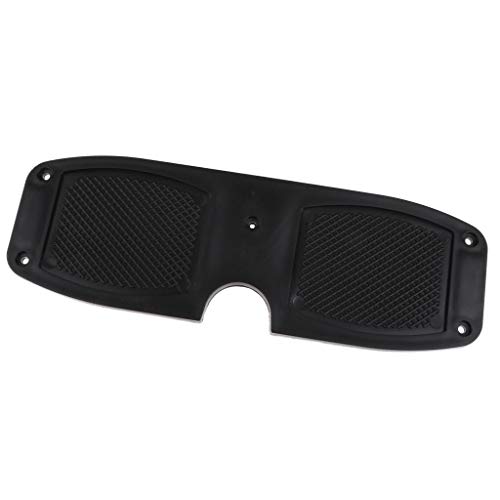 F Fityle 12 X 4 Schlauchboot Fischerboot Kanu Floß Spiegel Externe Motorstützplatte, Schwarz von F Fityle