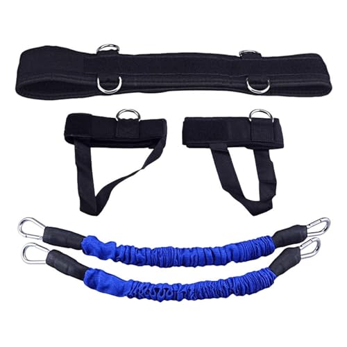 F Fityle Box-Widerstandsbänder-Set, Übungsbänder, Trainingsausrüstung, Trainingsgurt, Trainingsband für Boxen, Fußball, Yoga, Kampfsport, blau 60 Pfund von F Fityle