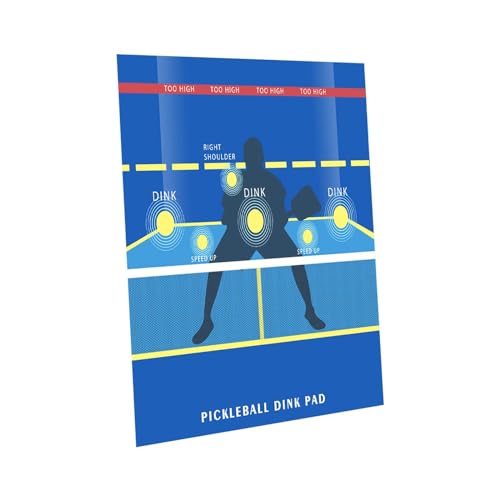 F Fityle Pickleball-Pad, Pickleball-Trainingspad, Übungs-Rebounder-Hilfe, Pickleball-Übungs-Rebounder für Männer und Frauen von F Fityle
