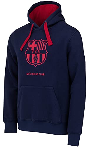 Kapuzen-Sweatshirt Barça, offizielle Kollektion FC Barcelona, Größe Herren XXL von F.C. Barcelona