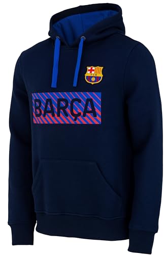 Kapuzenpullover Barça – Offizielle Kollektion FC Barcelona – Herrengröße M von F.C. Barcelona