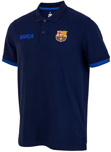 Polo Barça – Offizielle Kollektion FC Barcelona, blau, S von F.C. Barcelona