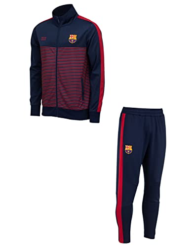 Trainingsanzug Barça, offizielle Kollektion FC Barcelona, für Kinder, 14 Jahre, marine von FC Barcelona