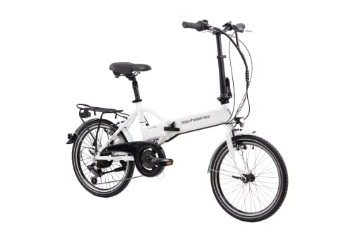 F.lli Schiano E-Sky 20 Zoll E-bike Pedelec , e bike Elektrofahrräder für Herren / Damen bis 25 km/h Klapprad mit Motor 7 Gang Getriebe comfort Fahrrad für Erwachsene Bicycle Elektrofahrrad Faltrad von F.lli Schiano