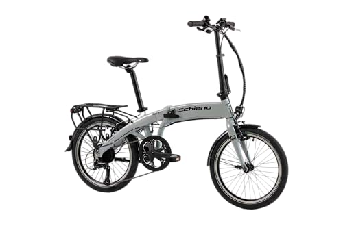 F.lli Schiano Unisex-Adult Galaxy E-Bike, Silber, 20 Zoll von F.lli Schiano