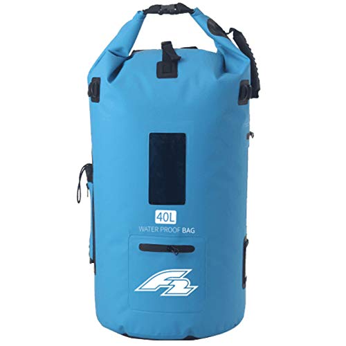 F2 Aqua Dry Bag 40 Liter 28 x 75 cm ~ Waterproof WASSERFESTER Sack Rucksack von F2