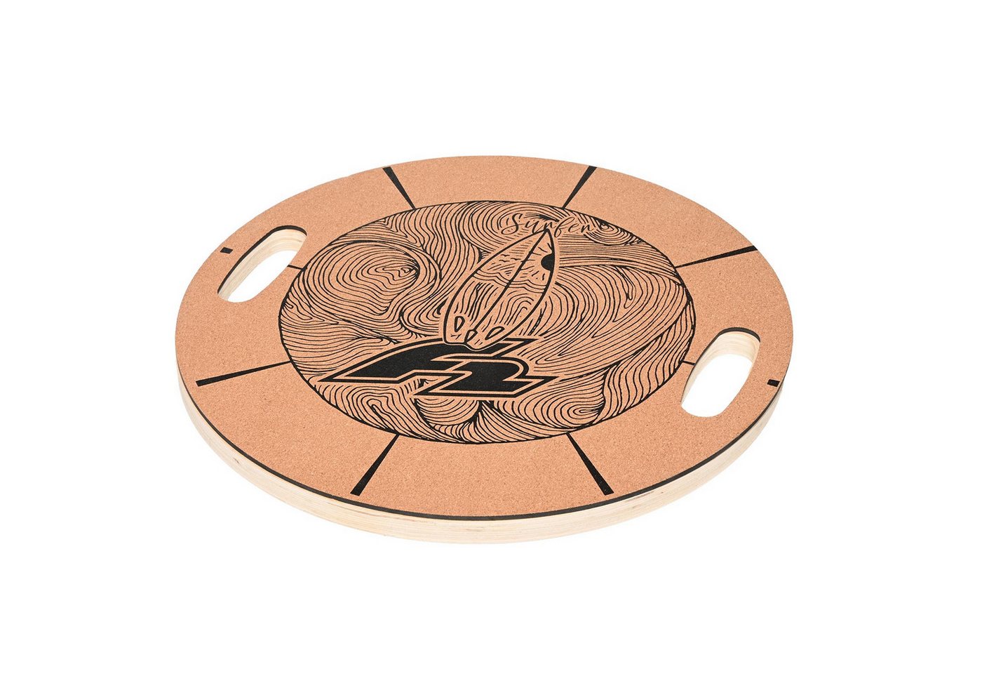 F2 Balanceboard F2 Round Balance Plate Balancier Platte Balance Training von F2