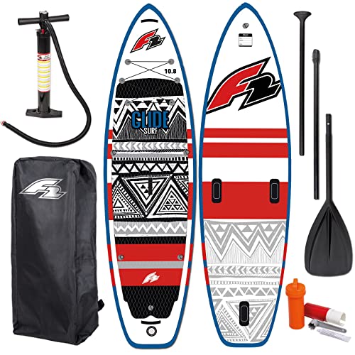 F2 Glide SURF RED Windsurf SUP 10,2" - Stand UP Paddle Board - TESTBOARD von F2