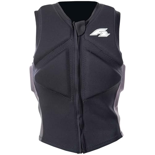 F2 Herren Prallschutz Weste Kite & Surf Weste L Schwarz 2024/25 von F2