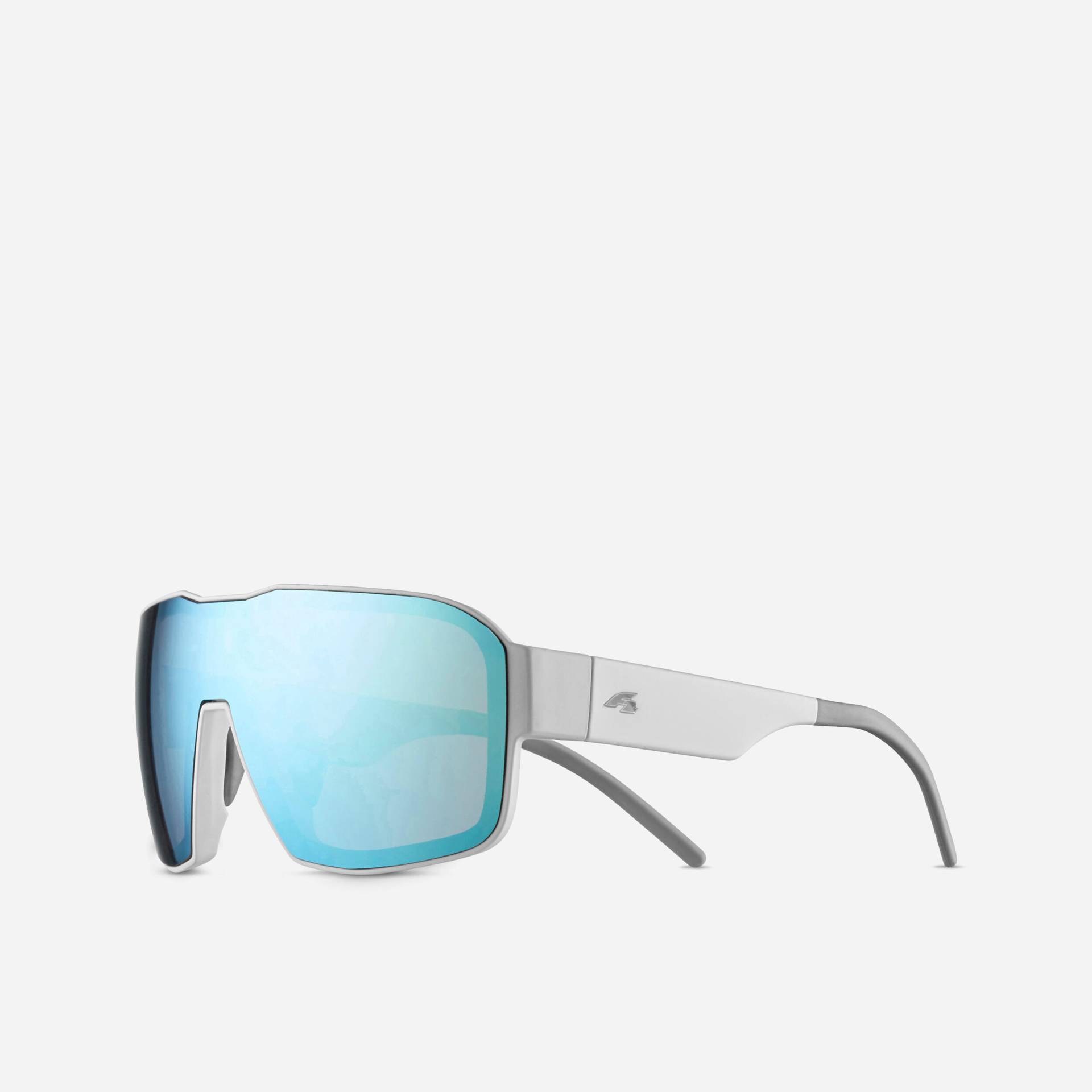 Skibrille Snowboardbrille Schönwetter - F2 100 weiss/blau von F2