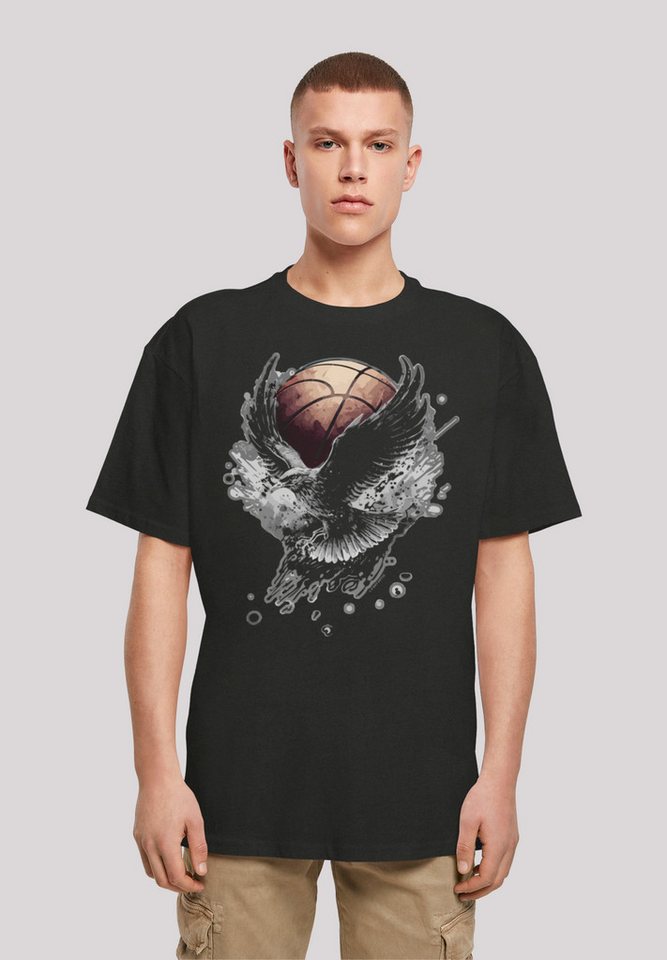 F4NT4STIC T-Shirt Basketball Adler Print von F4NT4STIC