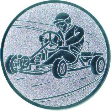 Pokal Emblem Go-Kart - 50 mm/bronze von FABRIKSTORES GmbH