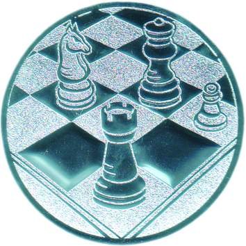 Pokal Emblem Schach - 50 mm/gold von FABRIKSTORES GmbH