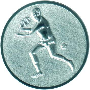 Pokal Emblem Tennis Herren - 50 mm/gold von FABRIKSTORES GmbH