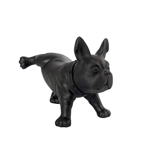 FACAITZQ Black Simulation Hundeschmuck: eine stilvolle Dekoration für Ihr Wohnzimmer oder Ihren Garten im Freien von FACAITZQ