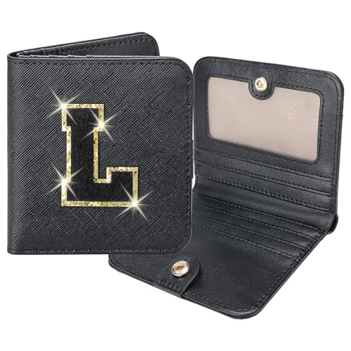 FALAN MULE Geldbörse für Damen klein, Teenager, Mädchen, trendiges Geschenk, personalisierbar, Weihnachten, Geburtstag, Geschenk für Frauen, Freunde, Tochter (L, Schwarz) von FALAN MULE