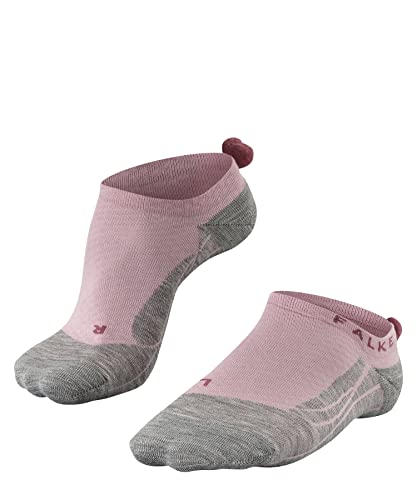 FALKE Damen Golfsocken GO2 Pompom W SO Baumwolle Antiblasen 1 Paar, Rosa (Thulit 8663), 41-42 von FALKE