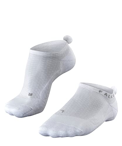 FALKE Damen Golfsocken GO2 Pompom W SO Baumwolle Antiblasen 1 Paar, Weiß (White 2000), 39-40 von FALKE