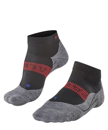 FALKE Damen Laufsocken RU4 Endurance Cool Short W Sso Funktionsmaterial antiblasen 1 Paar, Schwarz Black 3008, 35-36 von FALKE