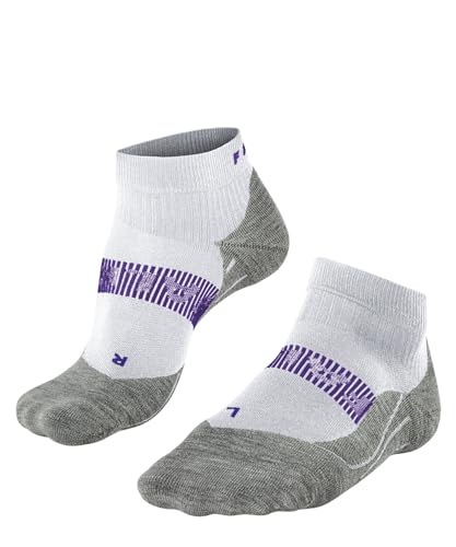 FALKE Damen Laufsocken RU4 Endurance Cool Short W Sso Funktionsmaterial antiblasen 1 Paar, Weiß White 2008, 39-40 von FALKE