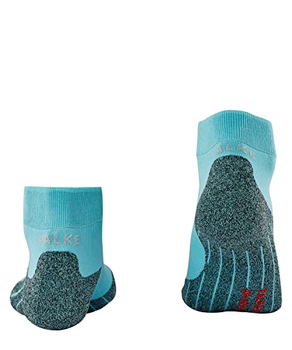 FALKE Damen Laufsocken RU4 Light Performance Short W SSO Funktionsgarn Antiblasen 1 Paar, Blau (Turquoise 6960), 37-38 von FALKE