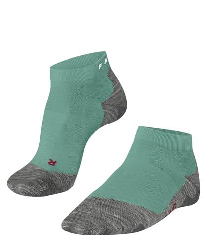 FALKE Damen Laufsocken RU5 Race Short W Sso Funktionsmaterial antiblasen 1 Paar, Blau Fiji 6423, 39-40 von FALKE