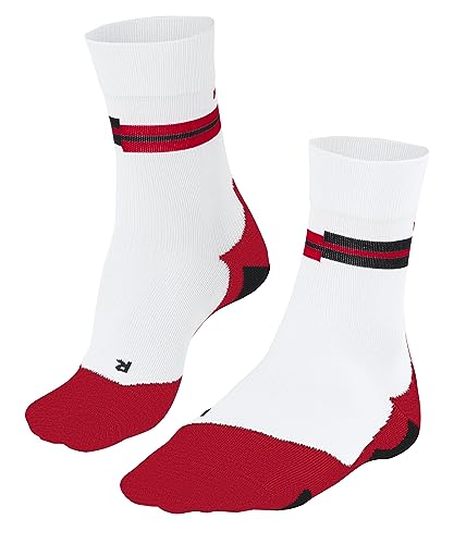 FALKE Damen Laufsocken RU5 Race W So Funktionsmaterial antiblasen 1 Paar, Weiß White 2008, 39-40 von FALKE