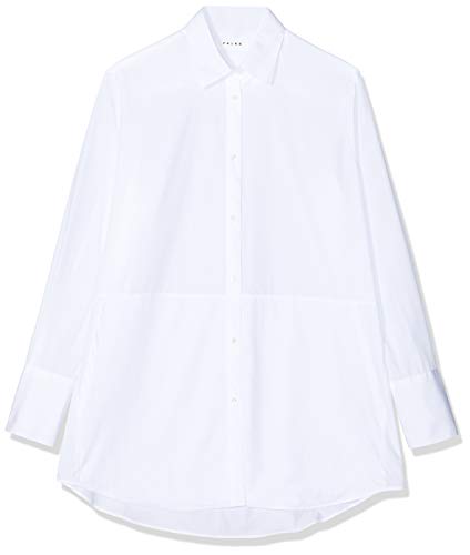 FALKE Damen Long Blouse Bluse, White, 42 von FALKE