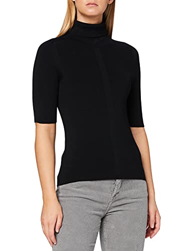 Falke Damen Rollkragen, Black, XL von FALKE