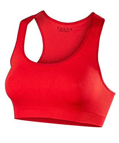 FALKE Damen Sport-BH Madison Low Support Bustier, Seamless Bra Top, breite Träger, Funktionsfaser, 1 Stück, versch. Farben, Größe XS-XL von FALKE