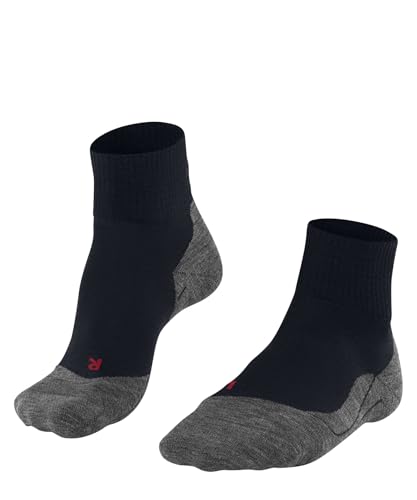 FALKE Damen Wandersocken TK5 Wander Short W Sso Wolle Funktionsmaterial antiblasen dünn 1 Paar, Blau Marine 6121, 39-40 von FALKE