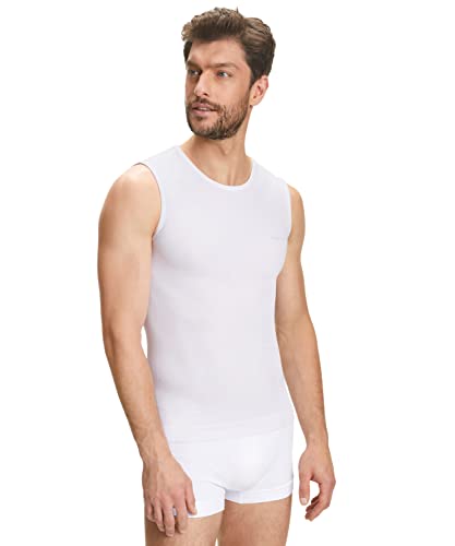 FALKE Herren Baselayer-Shirt Warm M S/L SH Funktionsgarn Schnelltrocknend 1 Stück, Weiß (White 2860), S von FALKE