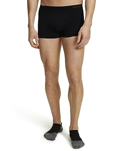 FALKE Herren Boxershorts Ultralight Cool M BX Funktionsmaterial schnelltrocknend 1 Stück, Schwarz (Black 3000), XL von FALKE